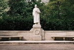 Blick auf das Franz-Liszt-Denkmal nach Norden© MDM