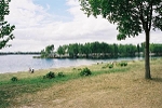 Kulkwitzer See, Strand Lausen, Blick zur Lausener Bucht© MDM