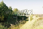 Stahlträgerbrücke über Normalspurstrecke, nach Nordwest© MDM / Konstanze Wendt