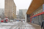 Einkaufszentrum Stadtteilzentrum mit Blick zum Allende-Platz© MDM