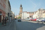 Obermarkt Görlitz, Straße Südseite und Reichenbacher Turm© MDM