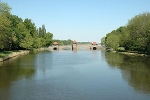 Palmengartenwehr, Blick nach Norden© MDM/Jana Graul