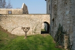 Wasserburg Egeln, Burgzufahrt, Südwest© MDM / Konstanze Wendt