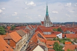 Blick über die Altstadt mit Marienkirche© MDM