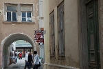 Jakobgasse, Blick über die Jakobstraße zur Hirschgasse nach Norden© MDM / Konstanze Wendt