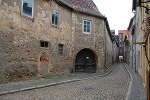 Jüdengasse nach Norden, Durchgang zur Jakobstraße© MDM / Konstanze Wendt