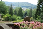 Städtischer Friedhof Wernigerode, Blick auf die Berglandschaft© MDM / Konstanze Wendt