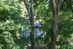 Ausblick von der Terrasse zum Pavillon nach Nordost© MDM / Konstanze Wendt