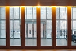 Hof 1, Blick vom Foyer zum Haupteingang Westseite© MDM