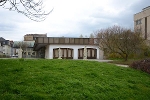 Blick von Osten aus dem Park auf das Foyer© MDM/Katja Seidl