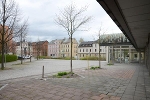 Blick über den Platz vor dem Foyer zur Leipziger Straße© MDM/Katja Seidl