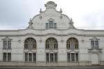 Ansicht von West, Leipziger Straße, Jugendstilgiebel© MDM/Katja Seidl