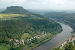 Blick auf das Elbtal und den Lilienstein© MDM/Jana Graul