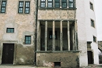 Schloss Leitzkau, Detail auf der Hofseite, Osten© MDM / Konstanze Wendt
