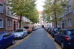 Lassalestraße mit Blick zur Fritz-Büchner-Straße© MDM / Anke Kunze