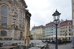 Frauenkirche, Coselpalais (mi.) und Quartier II (re.)© MDM/Katja Seidl