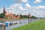 Tangermünde, Hafen und Stadtsilhouette© MDM / Konstanze Wendt