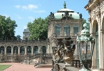 Zwinger, Blick auf Mathematisch-Physikalischen Salon, Richtung Südwesten© MDM