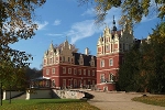 Muskauer Park mit Neuem Schloss© Fürst-Pückler-Park Bad Muskau / Astrid Roscher