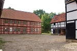 Mitteldeutscher Vierseithof: Wohnhaus aus Püggen© MDM / Konstanze Wendt