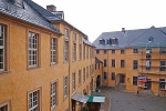 Großes Schloss Blankenburg, Westflügel, Zufahrt und Kirchenflügel© MDM / Konstanze Wendt