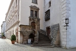 Rathaus Görlitz, Rathaustreppe mit Justizia© MDM/Katja Seidl