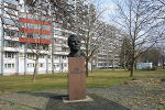 Juri-Gagarin-Ring Denkmal Krämpferstraße© MDM / Anke Kunze