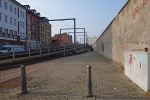 Magdeburger Allee, Gleisbrücke mit  Blick zum Malzwerk© MDM / Anke Kunze