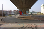 Bahnhofsvorplatz mit Blick nach Süden© MDM / Anke Kunze