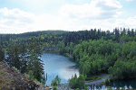 Blick vom Rundwanderweg zum Schiefersee© MDM / Anke Kunze