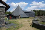 Blick vom Besucherzentrum zum Göpel© MDM / Anke Kunze