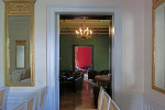 Club International / Meyersche Villa, Spiegelsaal mit Blick zu Bibliothek und Rotem Salon© MDM / Ina Rossow