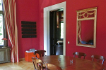 Club International / Meyersche Villa, Roter Salon mit Blick zur Bibliothek© MDM / Ina Rossow
