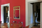 Club International / Meyersche Villa, Roter Salon mit Blick zu Bibliothek und Foyer© MDM / Ina Rossow
