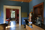 Club International / Meyersche Villa, Barzimmer mit Blick zu Rotem Salon© MDM / Ina Rossow