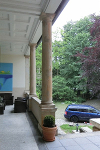 Club International / Meyersche Villa, Terrasse mit Blick zum Hof© MDM / Ina Rossow