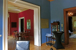 Club International / Meyersche Villa, Barzimmer mit Blick zu Rotem Salon und Foyer© MDM / Ina Rossow