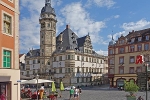 Rathaus Ecke Moritzstraße vom Weibermarkt aus© MDM