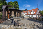 Blick auf Quellenhaus und Brunnentempel© Matthias Frank Schmidt