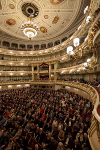 Zuschauersaal, Blick aus dem 1. Rang, linke Seite© Semperoper Dresden / Klaus Gigga