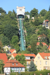 Blick auf die Schwebebahn© DVB AG / Jürgen Herrmann