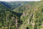 Bodetal, Blick von der Roßtrappe nach Südwest© MDM / Konstanze Wendt