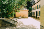 Treppe zum Park und Restauranteingang© Anke Wolten-Thom