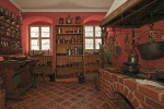Burg Mildenstein, Rote Küche im Vorderschloss© Detlef Eggert