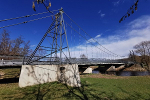 Hängebrücke Großeutersdorf, Blick nach Südwesten© MDM / Anne Körnig