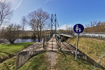 Eutersdorfer "Schaukelbrücke", Blick nach Westen© MDM / Anne Körnig