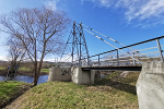 Eutersdorfer "Schaukelbrücke", Blick nach Nordwesten© MDM / Anne Körnig