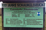 Eutersdorfer "Schaukelbrücke", Informationstafel© MDM / Anne Körnig