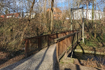 Luisenpark Norden Kleine Holzbrücke© MDM / Anne Körnig