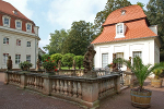 Brunnenbalustrade der Quelle und Pavillon© MDM / Konstanze Wendt